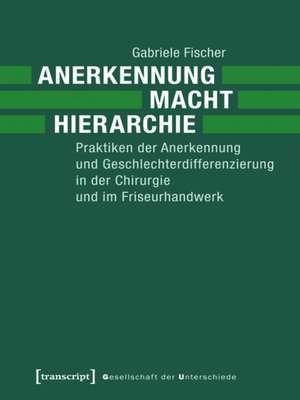 cover image of Anerkennung--Macht--Hierarchie